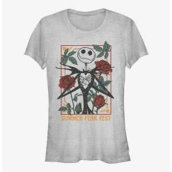 Budget ✨ Disney The Nightmare Before ❄ Christmas Jack Roses Girls T-Shirt 🎁