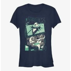Best reviews of 😀 Disney The Nightmare Before Christmas Summer Fear Fest Jack Zero Girls T-Shirt 🧨