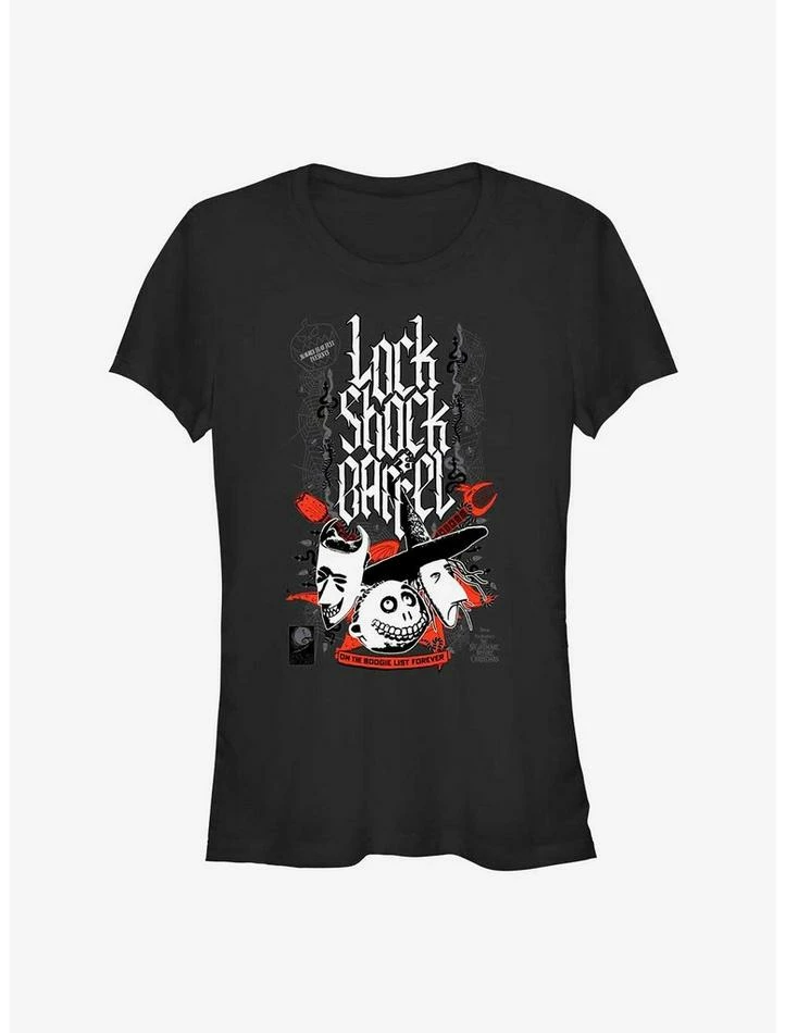 Top 10 🛒 Disney The Nightmare Before Christmas Lock Shock and Barrel Girls T-Shirt 🔥 1 Top 10 🛒 Disney The Nightmare Before Christmas Lock Shock and Barrel Girls T-Shirt 🔥