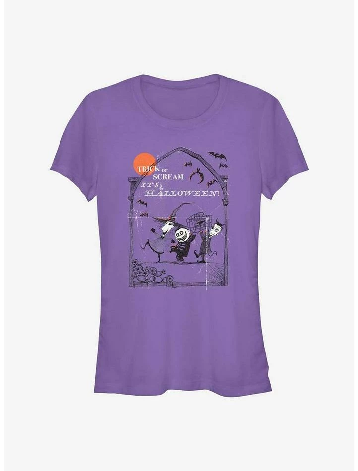 Best deal π₯° The Nightmare Before Christmas Trick Or Scream Girls T-Shirt β¨ 1 Best deal π₯° The Nightmare Before Christmas Trick Or Scream Girls T-Shirt β¨