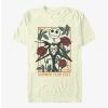 Buy ✨ Disney The Nightmare Before ❄ Christmas Jack Roses T-Shirt ❤️