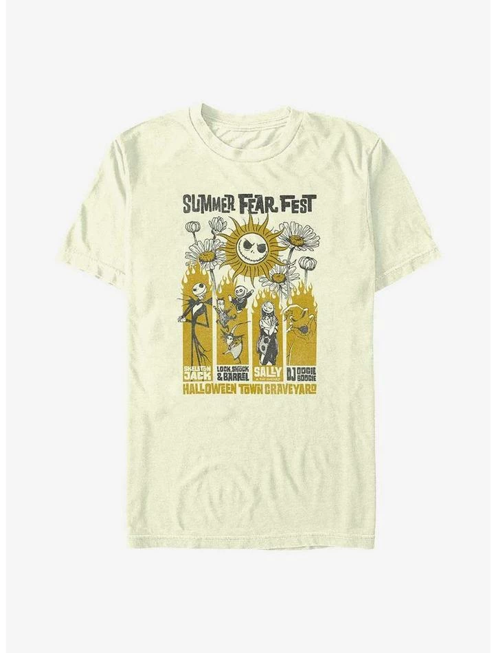 Deals π Disney The Nightmare Before Christmas π Summer Fear Fest Poster T-Shirt β€οΈ 1 Deals π Disney The Nightmare Before Christmas π Summer Fear Fest Poster T-Shirt β€οΈ