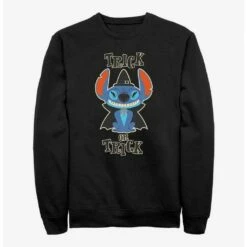 Outlet ✨ Disney Lilo & Stitch Trick or Treat Wizard Sweatshirt 🔔