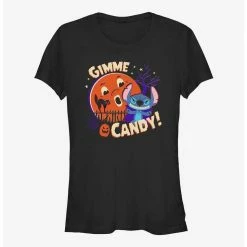 New 🔥 Disney Lilo & Stitch Gimme Candy Girls T-Shirt 🔥