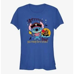 Cheap 🎁 Disney Lilo & Stitch Pirate Stitch Girls T-Shirt 😍