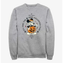 Cheapest 👏 Disney Mickey Mouse Pumpkin Mickey Sweatshirt ⭐