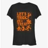 Hot Sale ✔️ Disney Mickey Mouse Let's Trick or Treat Spiderweb 🎁 Girls T-Shirt ✨
