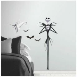 Best deal ✨ Disney Nightmare Before 🧨 Christmas Jack Peel & Stick Giant Wall Decals ❤️ -Dressup Outfits Shop 19830397 av2