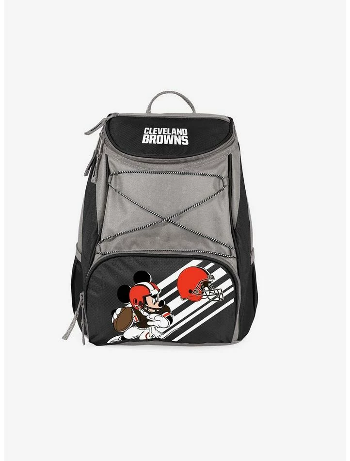 Hot Sale ⭐ Disney Mickey Mouse NFL Cleveland Browns Cooler Backpack ⌛ 1 Hot Sale ⭐ Disney Mickey Mouse NFL Cleveland Browns Cooler Backpack ⌛