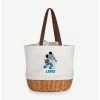 Wholesale ⭐ Disney Mickey Mouse NFL Detroit Lions Canvas Willow Basket Tote ⭐