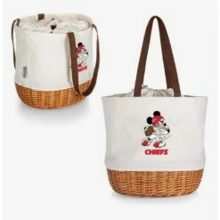 Promo 🎁 Disney Mickey Mouse NFL Kansas City Chiefs Canvas Willow Basket Tote 🌟 9 Promo 🎁 Disney Mickey Mouse NFL Kansas City Chiefs Canvas Willow Basket Tote 🌟 -Dressup Outfits Shop 19831769 av4