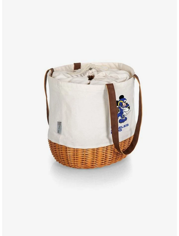 Wholesale β Disney Mickey Mouse NFL Los Angeles Rams Canvas Willow Basket Tote π₯° 2 Wholesale β Disney Mickey Mouse NFL Los Angeles Rams Canvas Willow Basket Tote π₯° - Image 2