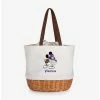 Buy ❤️ Disney Mickey Mouse NFL Minnesota Vikings Canvas Willow Basket Tote ✔️