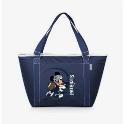 New ✔️ Disney Mickey Mouse NFL NE Patriots Tote Cooler Bag ⌛