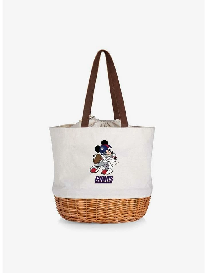 Deals π Disney Mickey Mouse NFL New York Giants Canvas Willow Basket Tote β¨ 1 Deals π Disney Mickey Mouse NFL New York Giants Canvas Willow Basket Tote β¨