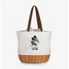 Outlet ✨ Disney Mickey Mouse NFL Philadelphia Eagles Canvas Willow Basket Tote ⭐