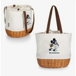 Promo ✨ Disney Mickey Mouse NFL Seattle Seahawks Canvas Willow Basket Tote 🔔 9 Promo ✨ Disney Mickey Mouse NFL Seattle Seahawks Canvas Willow Basket Tote 🔔 -Dressup Outfits Shop 19831873 av4
