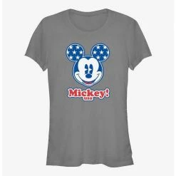 Budget 🤩 Disney Mickey Mouse Mickey USA Girls T-Shirt 🛒