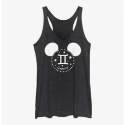 Promo ⌛ Disney Mickey Mouse Zodiac Gemini ⭐ Girls Tank ⌛