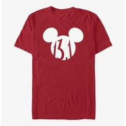 Best Pirce 🔔 Disney Mickey Mouse 13.1 Half Marathon Ears T-Shirt ❤️