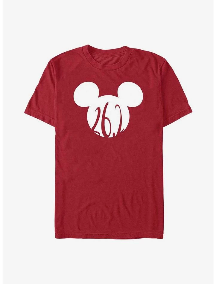 Coupon β Disney Mickey Mouse 26.2 Marathon Ears T-Shirt 𧨠1 Coupon β Disney Mickey Mouse 26.2 Marathon Ears T-Shirt π§¨