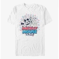 Discount ✔️ Disney Mickey Mouse Fireworks T-Shirt ✔️