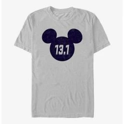 Promo 🎉 Disney Mickey Mouse 13.1 Half Marathon Ears T-Shirt ✔️