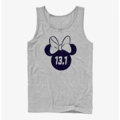 New 👏 Disney Minnie Mouse 13.1 Half Marathon Ears Tank ✔️