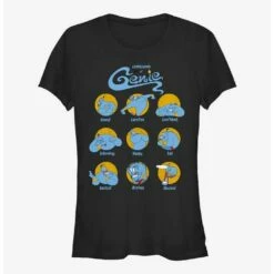 Top 10 ✔️ Disney Aladdin Expressions of Genie Girls T-Shirt 🧨