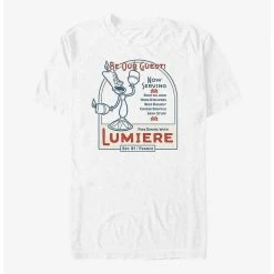 Deals ✔️ Disney Beauty and the Beast Lumiere Be Our Guest T-Shirt 😀