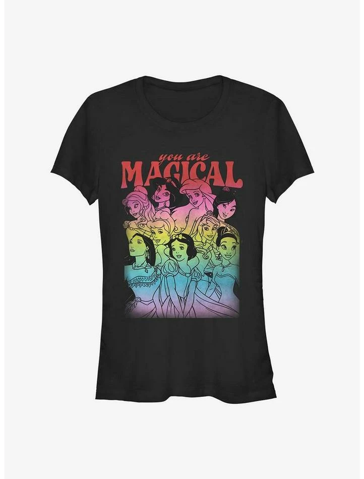 New 🛒 Disney Princesses You Are Magical Girls T-Shirt 🌟 1 New 🛒 Disney Princesses You Are Magical Girls T-Shirt 🌟