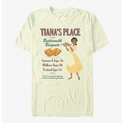 New ⭐ Disney The Princess and the Frog Tiana's Place Buttermilk Beignets T-Shirt 😀