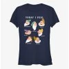Best deal 🧨 Disney Snow White and the Seven Dwarfs Today I Feel Girls T-Shirt 🔔