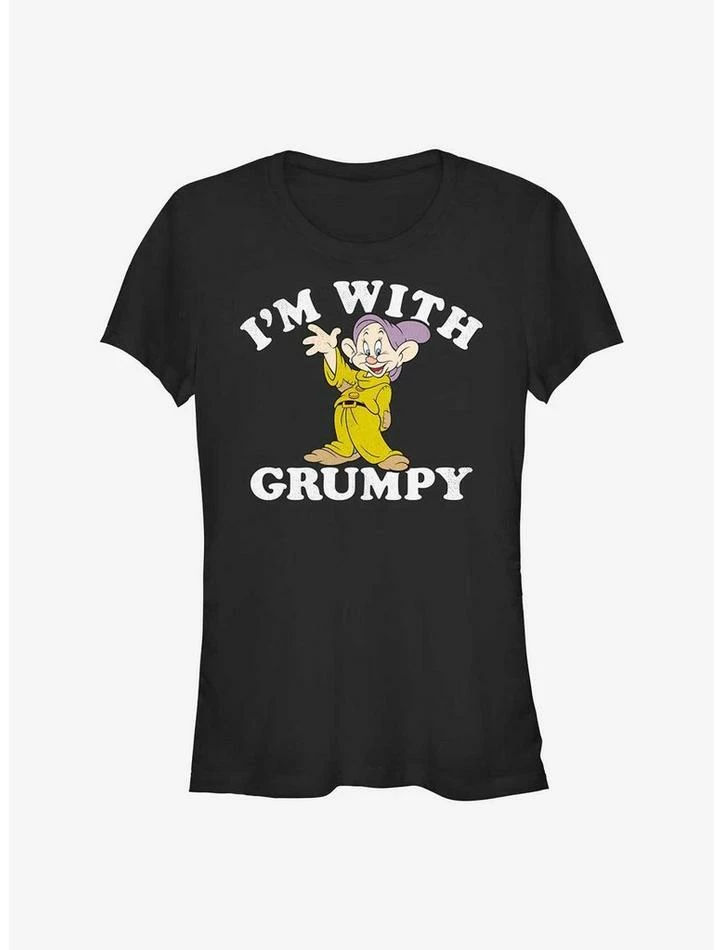 Best Sale π Disney Snow White and the Seven Dwarfs I'm With Grumpy Girls T-Shirt β¨ 1 Best Sale π Disney Snow White and the Seven Dwarfs I'm With Grumpy Girls T-Shirt β¨