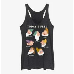Best Sale 🤩 Disney Snow White and the Seven Dwarfs Today I Feel Girls Tank 🥰