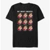 Best Sale ❤️ Disney Snow White and the Seven Dwarfs Grumpy Moods T-Shirt 👏