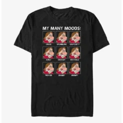 Best Sale ❤️ Disney Snow White and the Seven Dwarfs Grumpy Moods T-Shirt 👏