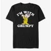 Wholesale ❤️ Disney Snow White and the Seven Dwarfs I'm With Grumpy T-Shirt 🔔
