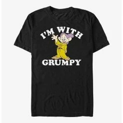 Wholesale ❤️ Disney Snow White and the Seven Dwarfs I'm With Grumpy T-Shirt 🔔