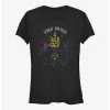 Best Pirce 🌟 Disney Villains Born Under A Bad Sign Girls T-Shirt 😉