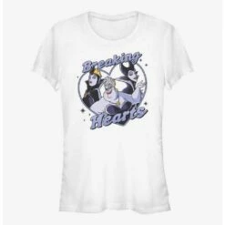 Hot Sale 🥰 Disney Villains Breaking Hearts 🔔 Girls T-Shirt ⭐