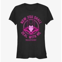 Deals 🔥 Disney Villains Deal With Maleficent Girls T-Shirt 🎉