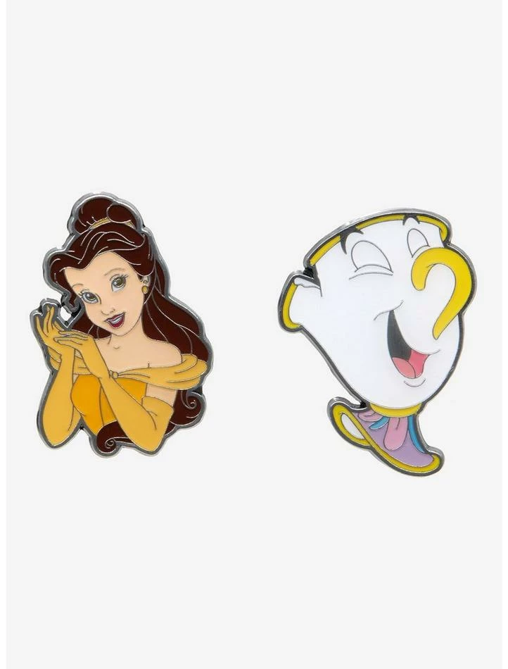 Top 10 ⌛ Loungefly Disney Beauty And The Beast Belle & Chip Enamel Pin Set ✔️ 1 Top 10 ⌛ Loungefly Disney Beauty And The Beast Belle & Chip Enamel Pin Set ✔️