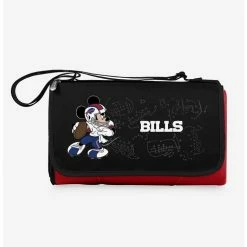 Wholesale 🛒 Disney Mickey Mouse NFL Buffalo Bills Outdoor Picnic Blanket ⭐