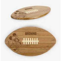 Budget ❤️ Disney Mickey Mouse NFL CLE Browns Cutting Board ❤️ -Dressup Outfits Shop 19845206 av2
