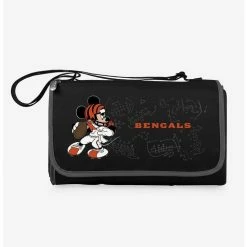 Cheap ✔️ Disney Mickey Mouse NFL Cincinnati Bengals Outdoor Picnic Blanket 🔥