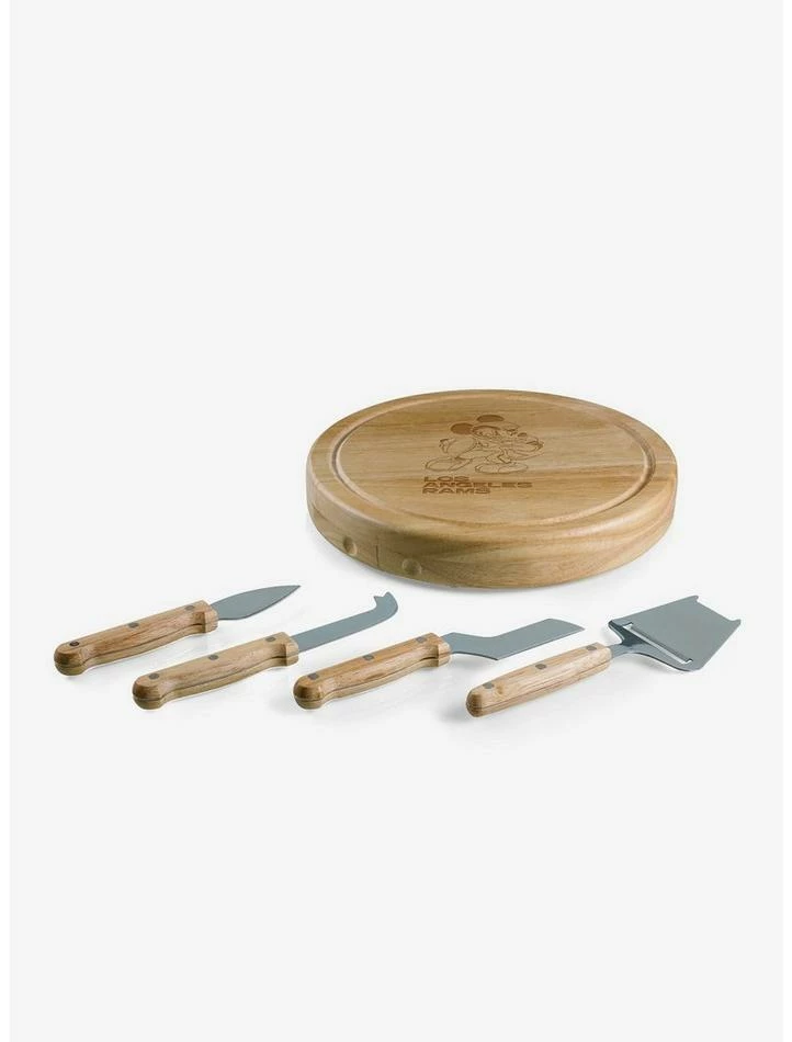 Buy π Disney Mickey Mouse NFL LA Rams Circo Cheese Cutting Board & Tools Set π 2 Buy π Disney Mickey Mouse NFL LA Rams Circo Cheese Cutting Board & Tools Set π - Image 2