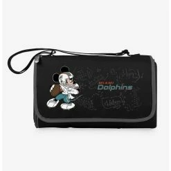 Buy ❤️ Disney Mickey Mouse NFL Miami Dolphins Outdoor Picnic Blanket ✔️