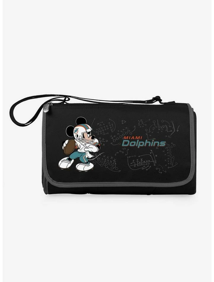 Buy ❤️ Disney Mickey Mouse NFL Miami Dolphins Outdoor Picnic Blanket ✔️ 1 Buy ❤️ Disney Mickey Mouse NFL Miami Dolphins Outdoor Picnic Blanket ✔️