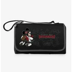 Best deal ⌛ Disney Mickey Mouse NFL TB Buccaneers Outdoor Picnic Blanket 🤩